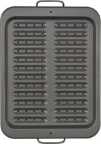 GoodCook Everyday Nonstick Steel Broiler Pan, 11.5" x 14.25" by GoodCook