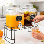 1.5 Gallon Glass Drink Dispensers - Image 7