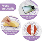 Non Stick Silicone Pastry Mat for Dough Rolling, Extra Large Silicone Baking Mat - Image 5