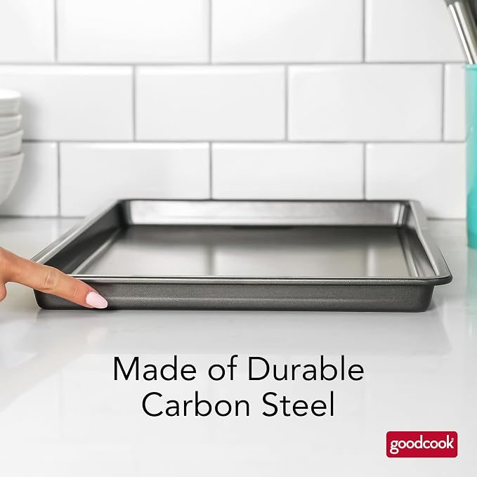 GoodCook PRO Large Baking Sheet Pan Nonstick Warp & Scratch-Resistant - Image 5