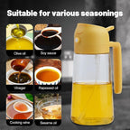 2 In 1 Oil Dispenser And Oil Sprayer, 16 Oz/470 Ml Oil Dispenser - Image 4