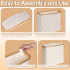 efluky Toilet Paper Basket 28L, Toilet Paper Holder - Image 5