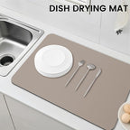WISELIFE Dish Drying Mat Super Absorbent Drying Mat Large Dish Drying Mats - Image 6