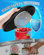 Electric Can Opener, One-Touch Automatic Hands Free Can Opener - Image 6
