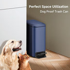 TIPGO Slim Bathroom Trash Can - Image 6