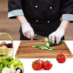 17" Best Solid Acacia Wood Cutting Boards - Image 6