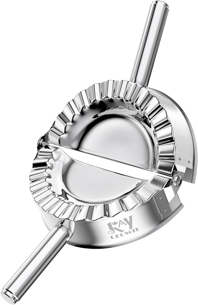 Best Utensils Stainless Steel Ravioli Mould Pierogi Dumpling Maker Wrapper by KAYCROWN