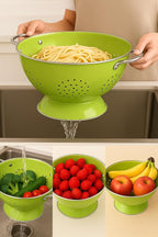 Calypso Basics by Reston Lloyd Powder Coated Enameled Colander, 5 Quart - Image 4