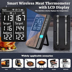 Wireless Meat Thermometer-Multi Sensors Digital Food Thermometer - Image 6