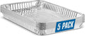 PLASTICPRO Aluminum Pans 5 Pack Disposable Cookie Sheets 9'' x 13'' Baking Pans by PLASTICPRO