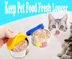 Comtim 3 Pack Cat Food Can Lids, Silicone Small Pet Food Can Lids Covers - Image 4