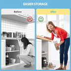ZOINLIY Pull Out Cabinet Organizer, Versatile Slide Out Kitchen Organizers and - Image 5