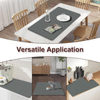 BLESWIN Dish Drying Mat for Kitchen, Coffee Station Matt - Image 6