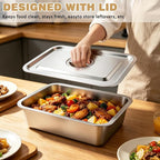9.2QT Stainless Steel Lasagna Pan - Image 4