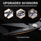 Kitchen Shears 2-Pack Heavy Duty All Purpose Stainless Steel Kitchen Shear Meat - Image 4