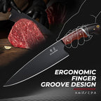 DRGSKL Kitchen Knife Set with Bag - Image 4