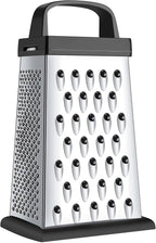 Cheese Grater, Mini Size 4-Sided Stainless Steel Grater, Food Shredder by Kaishun