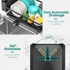 MERRYBOX Dish Drying Rack Space-Saving Dish Racks - Image 3