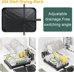 LIYI Dish Drying Rack, Large Dish Rack - Image 3