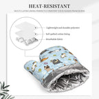 Cute Cat Oven Mitts and Pot Holders Set - Image 4