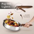 CAROTE 13pcs Tri-Ply Stainless Steel Cookware Set - Image 5