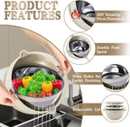 4-1 Colander with Bowl Set - Image 3