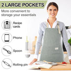 Janmercy 24 Pcs Aprons for Women Men - Image 5