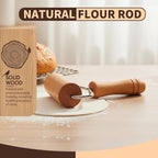 Small Wooden Rolling Pin for Dough Mini Dough Roller - Image 3
