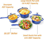 Hisencn Enameled Cast Iron Cookware Set - Image 3