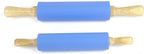 Silicone Rolling Pin for Baking Non-stick Rolling Pin Dough Roller Wooden - Image 5