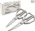 2 heavy-duty food scissors, premium ultra sharp Japanese stainless steel by Unknown