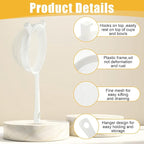 3PCS Plastic Nylon Strainer Set, 3 Sizes Ultra Fine Mesh Strainer - Image 4