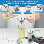 Measuring Cups and Spoons Set 21 Piece, 11 Stainless Steel Nesting Measuring - Image 6