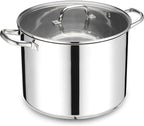 Stainless Steel Large Stock Pot, LIANYU 16 QT Heavy Duty Stockpot by LIANYU