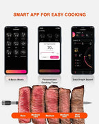 Wireless Meat Thermometer with 2 Probes & 800Ft Range - Image 5