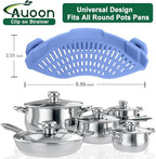 AUOON Clip on Strainer for Pots and Pans - Image 4