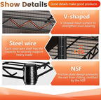 BestOffice | 6-Tier Wire Storage Shelves - Image 6
