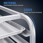Profeeshaw Bun Pan Bakery Rack 10 Tier - Image 5