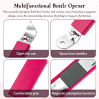 KTOJOY 3 PCS Magnetic Bottle Openers, Stainless Steel Small Can Tapper - Image 3