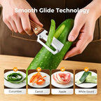 2-in-1 Multifunctional Vegetable Peeler, Premium Vegetable Peeler - Image 6