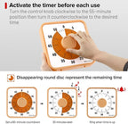 Secura 7.5 Inch Visual Timer, 60 Minute Oversize Countdown Visual Timer - Image 3