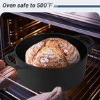 Northriver Casting 6 QT Basics Cast Iron Dutch Oven Pot - Image 5