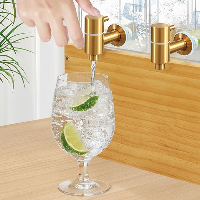 2 Pack 2 Gallon Large Drink Dispenser, Drink Dispenser - Image 5