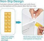 Vtopmart 2 Pack Stackable Storage Drawers, Plastic Organizers Bins - Image 7