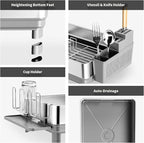 Ewaiira Dish Drying Rack, 304 Stainless Steel Dish Racks - Image 7