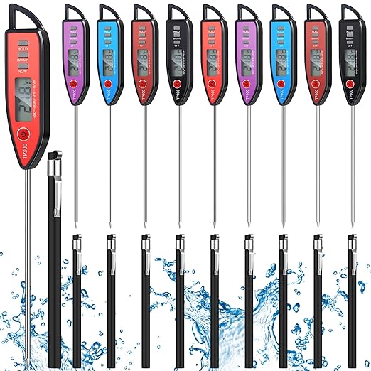 Copkim 10 Set Waterproof Food Thermometer by Copkim