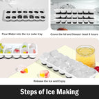 DclobTop Ice Cube Trays for Freezer - Image 4