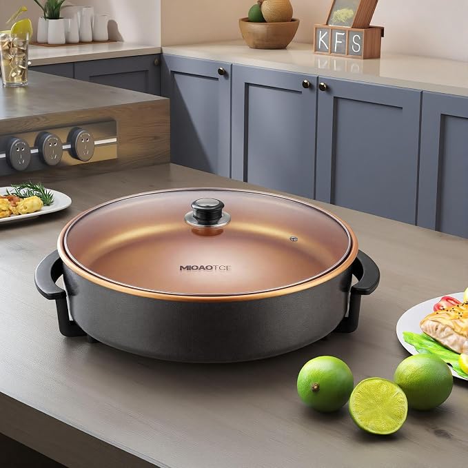 16" Extra Large Electric Skillet - Image 2