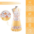 Vintage Floral Apron for Women - Image 8