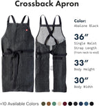 hedley & bennett Crossback Apron - Image 2